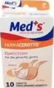 "Cerotto meds strips tela ipoallergenico elasticizzato assortiti 10 pezzi"