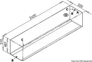 Serbatoio per acqua 600 l