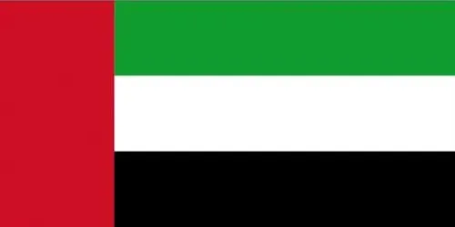 Bandiera emirati arabi uniti 40 x 60 cm