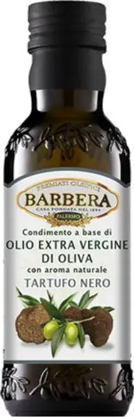 Olio extravergine di oliva al tartufo nero - oleificio barbera