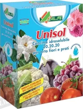 Unisol concime idrosolubile 20-20-20