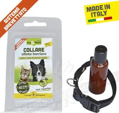 Collare Pet&Neem effetto barriera Piccolo,Si