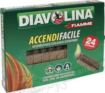 Fiammiferi ecologici Diavolina Accendifacile