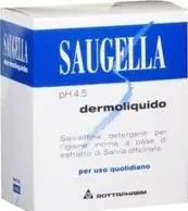 "Rottapharm Saugella Dermoliquido Salviettine Ph 4.5 Linea Blu 10 Pezzi"