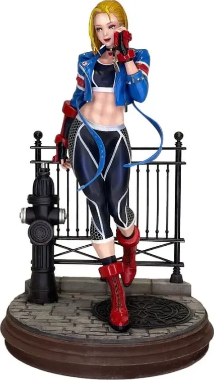 Capcom figure builder creators model street fighter 6 cammy