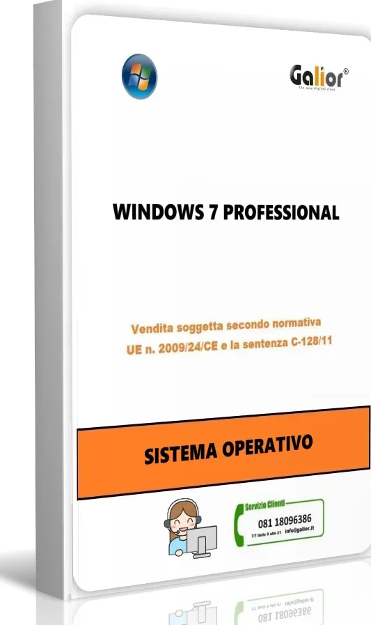 Windows 7 professional reused