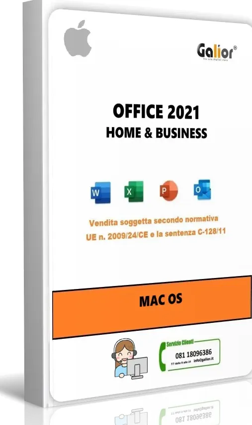 Office 2021 home &amp;amp; business per mac os   reused