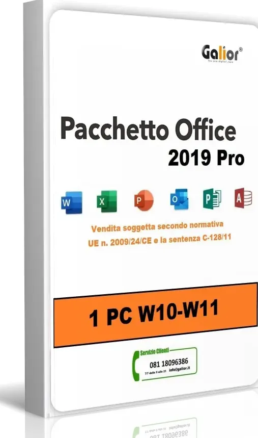 Office  2019 pro plus 5 pc oem  reused