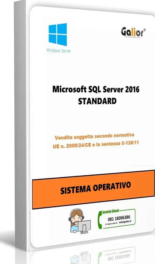 Microsoft sql server 2016 standard reused