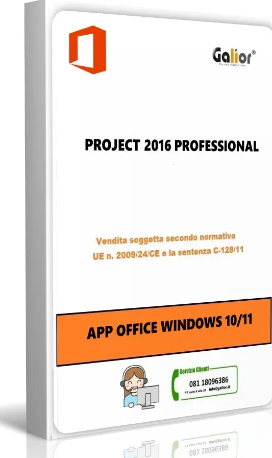 Microsoft project 2016 professional retail reused