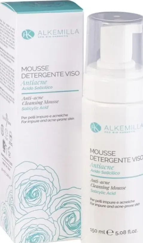 Mousse detergente anti-acne, 150 ml - Alkemilla