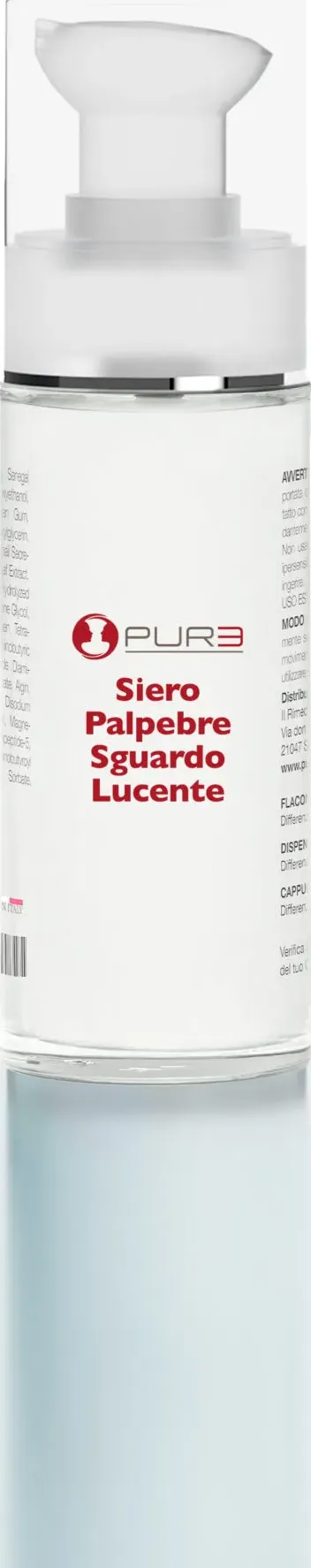 Siero palpebre sguardo lucente