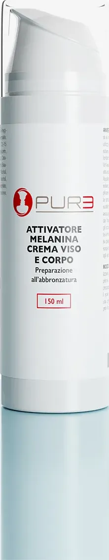 Attivatore di melanina crema viso e corpo