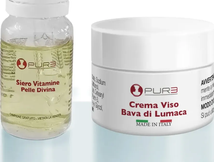 Campioni siero vitamine - crema bava di lumaca | pelle normale e/o sensibile