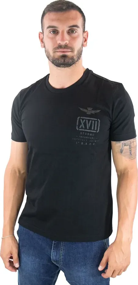 T-shirt uomo Aeronautica Militare - XL,NERO