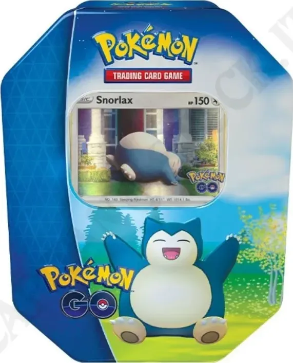 Pokémon Go Snorlax Tin Box - IT - Lievi Imperfezioni