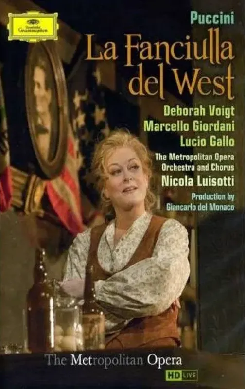 Giacomo Puccini La Fanciulla Del West Blu-ray