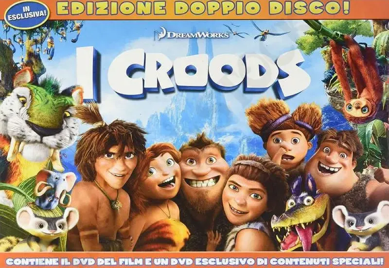 I Croods Edizione Doppio Disco - lievi imperfezioni di packging