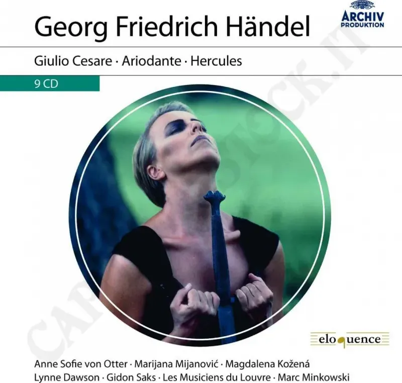 Georg Friedrich Handel - Giulio Cesare, Ariodante, Hercules - Cofanetto 9CD Lievi Imperfezioni