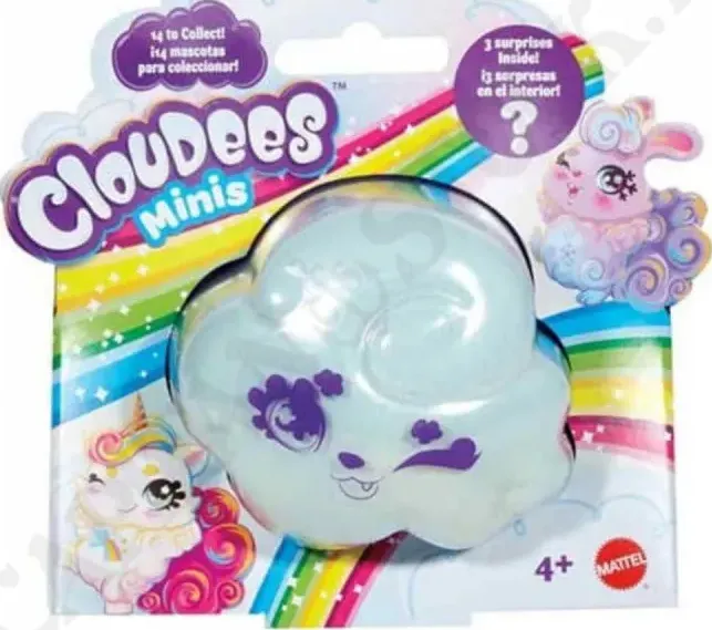 Cloudees Mini - Nuvola Mini Personaggi a Sorpresa - Collezionabile 4+