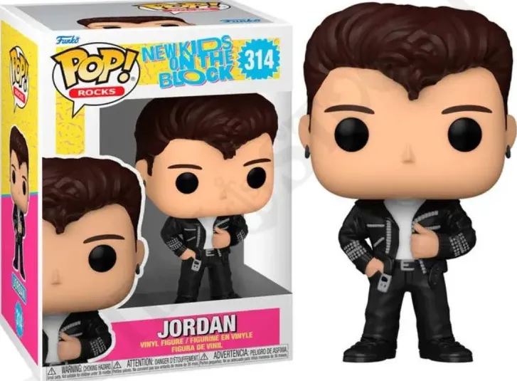 Funko Pop Rocks New Kids on the Block 314 Jordan - Statuetta da Collezione