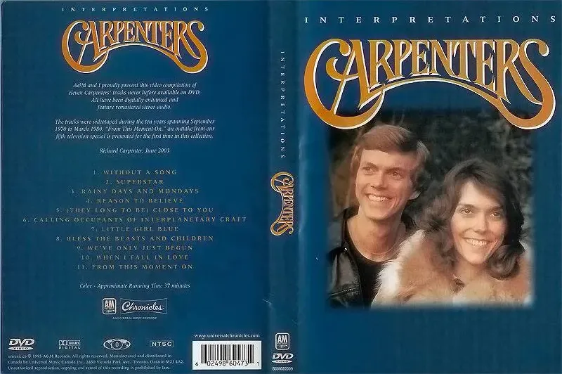 The Carpenters Interpretations DVD