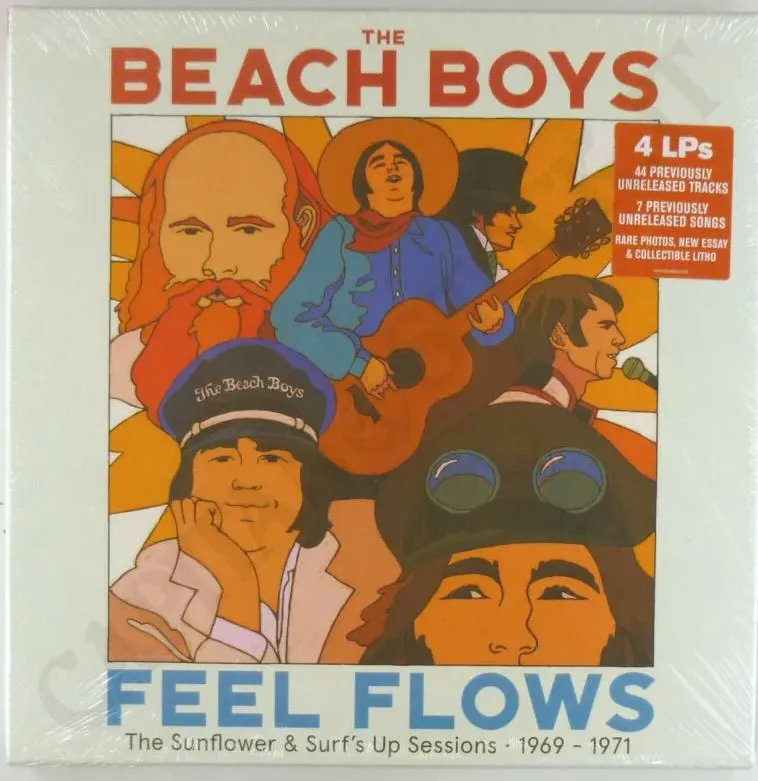 The Beach Boys Feel Flows The Sunflower &  Surf's Up Sessions 1969-1971 - Cofanetto 4 LP Vinili