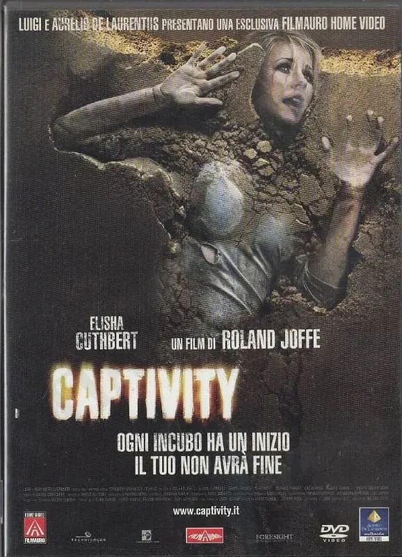 Captivity Film DVD