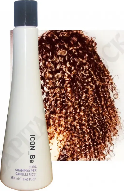 ICON_BE - Curl Shampoo Per Capelli Ricci Bellezza Donna Professionale - 250 ml