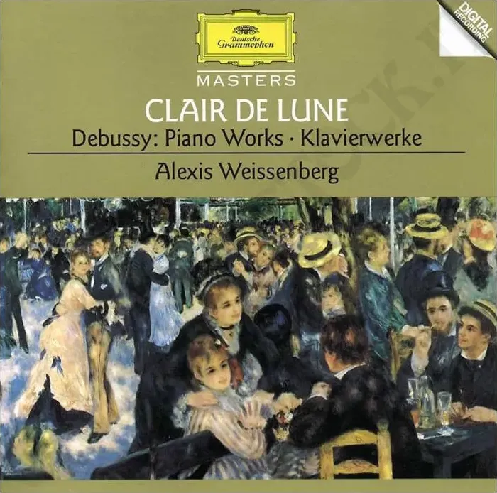 Debussy Alexis Weissenberg Clair de Lune Piano Works Klavierwerke CD