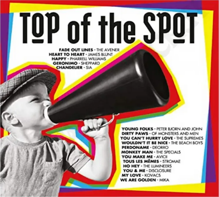 Top Of The Spot - 2015 CD