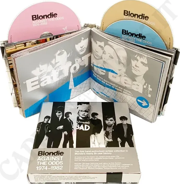 Blondie Against The Odds 1974-1982 Cofanetto Deluxe 3 CD Più Libro Illustrato