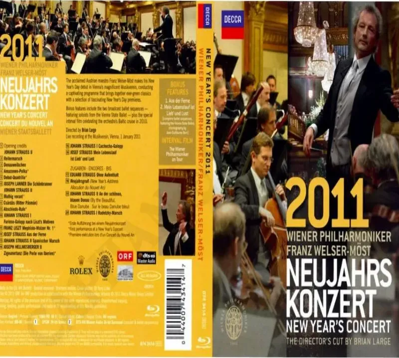 Wiener Philharmoniker, Franz Welser-Möst New Year's Concert 2011 Blue-ray