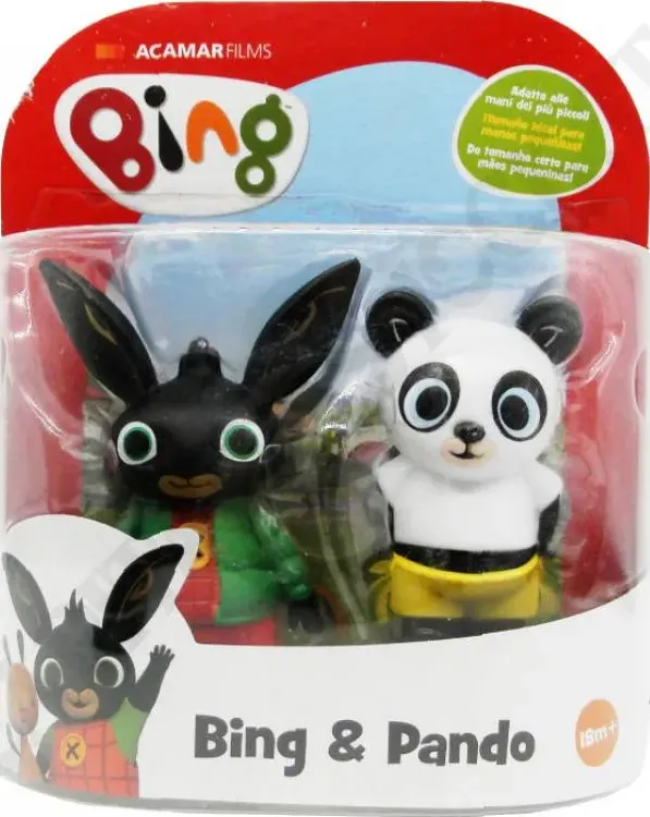Bing e Pando Coppia Personaggi - Packaging Rovinato
