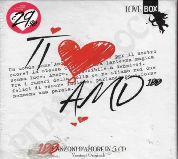 Artisti vary -  Ti Amo Compilation 3 CD