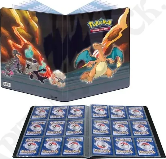 Ultra PRO Pokémon Portfolio 9 Tasche 14 Pagine Scorching Summit