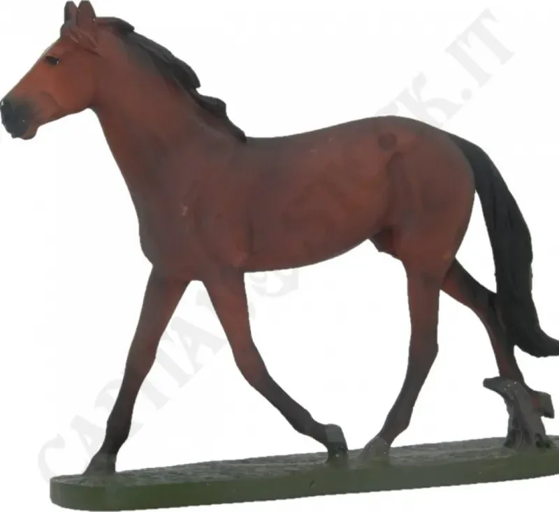 Cavallo in Ceramica da Collezione Trottatore Italiano