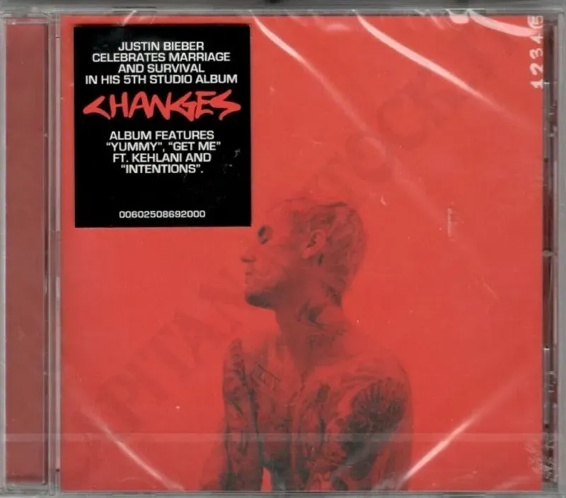 Justin Bieber Changes CD