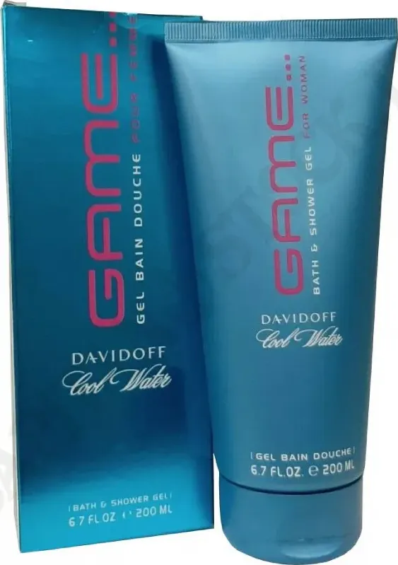 Cool Water by Davidoff Game for Woman Bath & Shower Gel 200ml