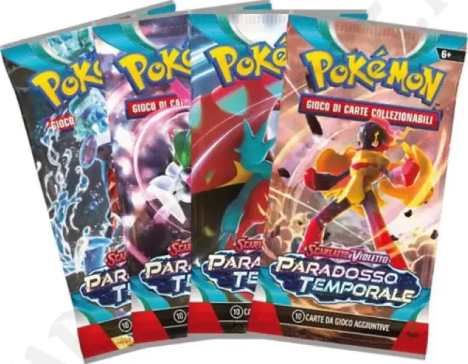 Pokémon Scarlatto e Violetto Paradosso Temporale - Artset Completo - IT