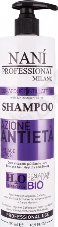 Nanì Professional Milano Shampoo Capelli Azione Antietà