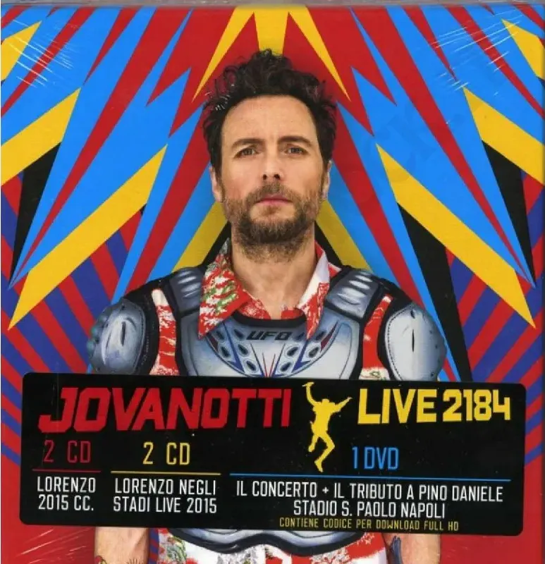 Jovanotti - Lorenzo 2015 CC Live 2184 - Cofanetto 5CD