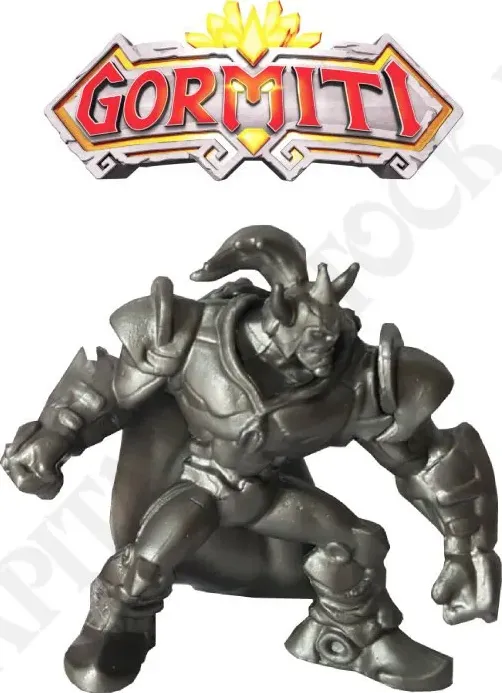 Lord Voidus Argento Gormiti Wave 3 Mini Personaggio - Senza Packaging