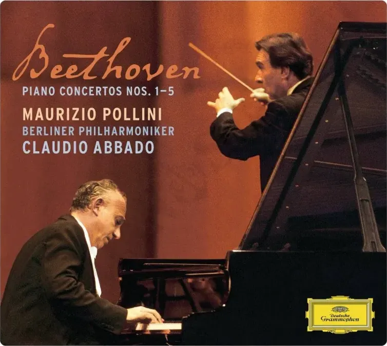 Beethoven - Maurizio Pollini - Claudio Abbado - Berliner Philharmoniker Piano Concertos Nos. 1-5 - 3 CD