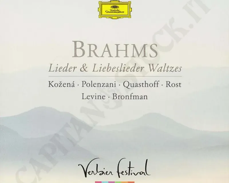 Johannes Brahms - Lieder & Liebeslieder Waltzes - CD