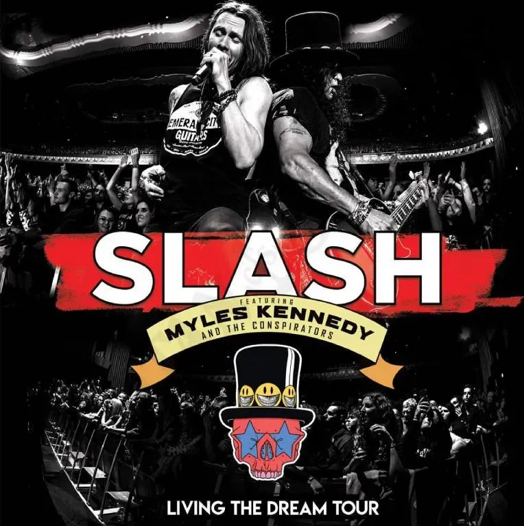 Slash Living the Dream Tour Red 2 CD + DVD