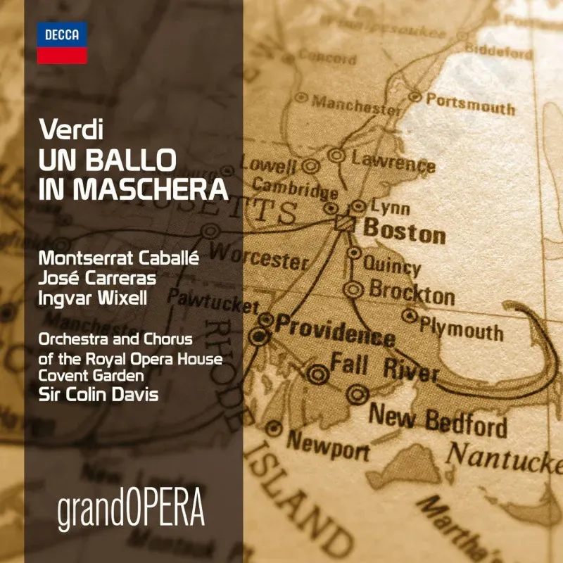 Decca Giuseppe Verdi Un Ballo in Maschera Opera 2 CD