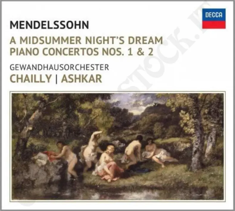 Mendelssohn - A Midsummer Night's Dream Piano Concertos No 1 & 2 - CD