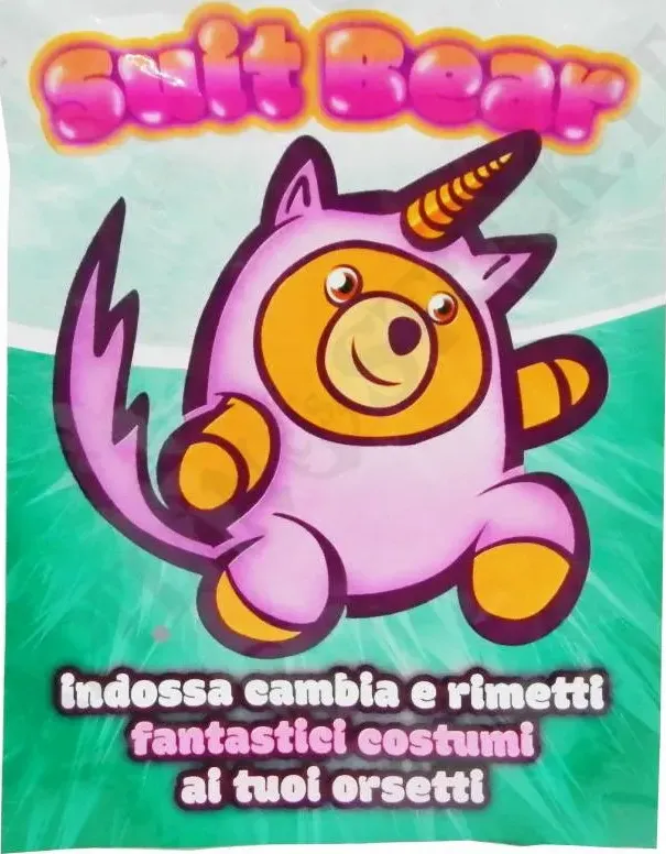 Suit Bear Orsetto Cambia Costume +3