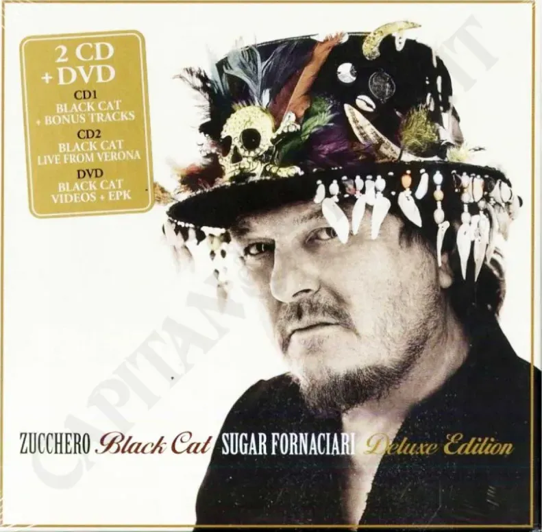 Zucchero - Black Cat - Ed. Deluxe 2 CD +DVD